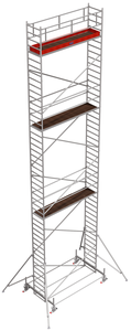 Rusztowanie aluminiowe jezdne KRAUSE Stabilo 100 (3,00 x 0,75m) - 13,40m 751362