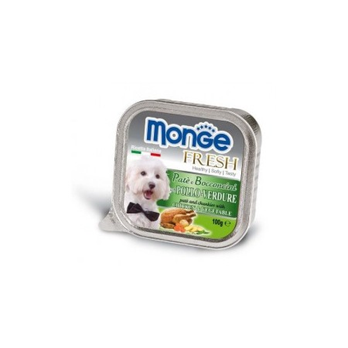MONGE FRESH PASZTET Z KURCZAKIEM I WARZYWAMI 100G