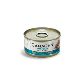 CANAGAN TUNA WITH MUSSELS – FOR CATS (TUŃCZYK Z MAŁŻĄ) 75g