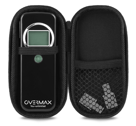 Overmax Alkomat AD02 - powiadomienia dźwiękowe - dokładny pomiar - cyfrowy wyświetlacz - dostępne od ręki
